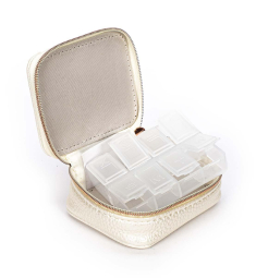 Θήκη χαπιών Tri-Coastal Cozy Pearlized Peeble