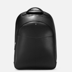 Τσάντα Δερμάτινη Mont Blanc Sartorial Μαύρη 130096