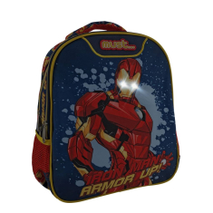 Τσάντα Nηπιαγωγείου Must Iron Man armor up!   27x10x31cm