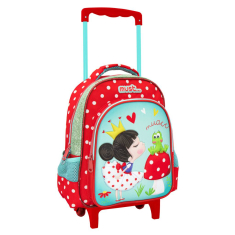 Τσάντα Νηπιαγωγείου Trolley Must Soft Princess with frog 3D