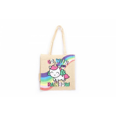Τσάντα Shopper Tri-Coastal μικρή unicorn εκρού
