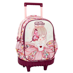 Τσάντα Trolley Butterfly Girl 34x20x44cm
