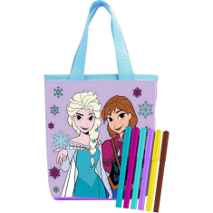 Τσάντα χρωματισμού Frozen με 6 μαρκαδόρους