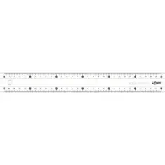 Χάρακας γεωμετρικός Maped Cristal 146 30cm