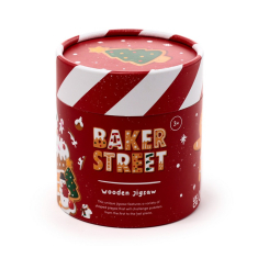 Χριστουγεννιάτικο Παζλ Gingerbread Street Shaped 130 τεμ